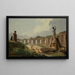 Aqueduc en ruines - Hubert Robert — inramlat konstverk på väggen