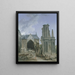 Église des Feuillants i rivning - Hubert Robert — inramlat konstverk på väggen