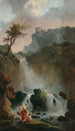 La Cascade - Hubert Robert — vy av konstverket