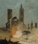 La Démolition de l'église Saint-Jean-en-Grève en 1800 - Hubert Robert — vy av konstverket