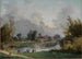 Landskapspark - Hubert Robert — vy av konstverket