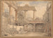 Ruins romaines, Villa Pamphili - Hubert Robert — vy av konstverket