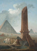 La Farandole parmi les monuments égyptiens - Hubert Robert — vy av konstverket