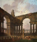 Le lieu d'atterrissage - Hubert Robert — vy av konstverket