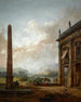 L'Obelisken - Hubert Robert — vy av konstverket