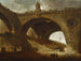 Le Vieux Pont - Hubert Robert — vy av konstverket