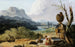 Lavandière i ett landskap - Hubert Robert — vy av konstverket