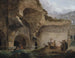 Laveuses dans les ruines du Colisée - Hubert Robert — vy av konstverket