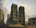 Notre-Dame de Paris - Hubert Sattler — vy av konstverket