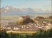 Vue de Salzbourg - Hubert Sattler — vy av konstverket