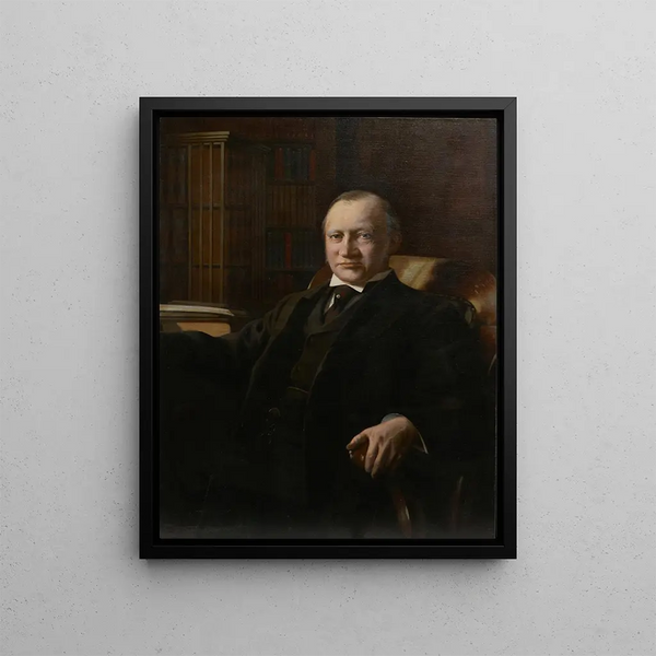 Juge William Butler Hornblower 1851-1914 - Hubert Vos — inramlat konstverk på väggen