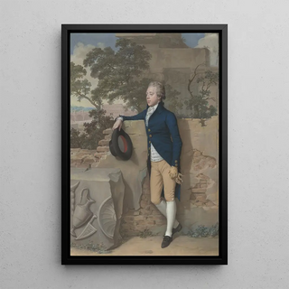 Hugh Douglas Hamilton - Frederick North Later Fifth Earl Of Guilford In Rome.webp