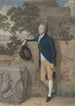 Frederick North, senare femte earl av Guilford i Rom - Hugh Douglas Hamilton — vy av konstverket