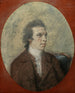 Portrait de Thomas Roberts 1748-1777 Artiste - Hugh Douglas Hamilton — vy av konstverket