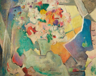 Bouquet de fenêtre - Hugh Henry Breckenridge — vy av konstverket
