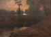 Kväll - Hugh Huntington Howard — vy av konstverket