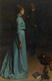 La dame en bleu, M. och Mme J. S. MacDonald - Hugh Ramsay — vy av konstverket