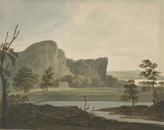nära Stirling, Skottland - Hugh William Williams — vy av konstverket