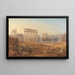 Vue du Forum à Rome - Hugh William Williams — inramlat konstverk på väggen