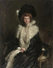 Portrait d'une dame - Hugh de Twenbrokes Glazebrook — vy av konstverket