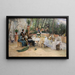 Le déjeuner des artistes scandinaves au Café Ledoyen Paris Vernissage 1886 - Hugo Birger — inramlat konstverk på väggen
