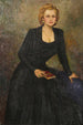 Portrait av en dam - Hugo Boettinger — vy av konstverket