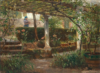 Hugo Charlemont - Tiger lilys on southern terrace.webp