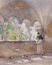 Cloître de l'abbaye cistercienne de Millstadt - Hugo Darnaut — vy av konstverket