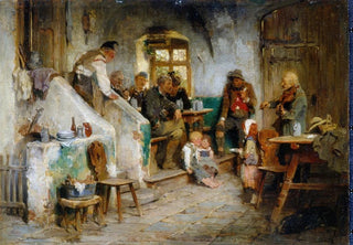Hugo Kauffmann - Geiger im Wirtshaus.webp