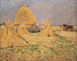 Hugo Mhlig - Farmers harvesting hay.webp