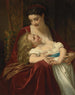 Affection maternelle - Hugues Merle — vy av konstverket