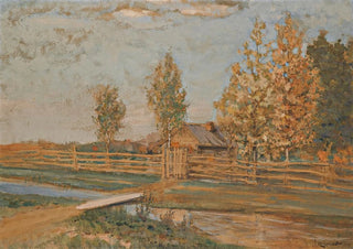 Iegoshua Moiseevich Shlugleit - Autumn Landscape.webp