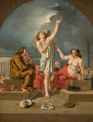 Ignacy Gierdziejewski - Symbolic scene Tutto per Machina Tutto per Denari.webp