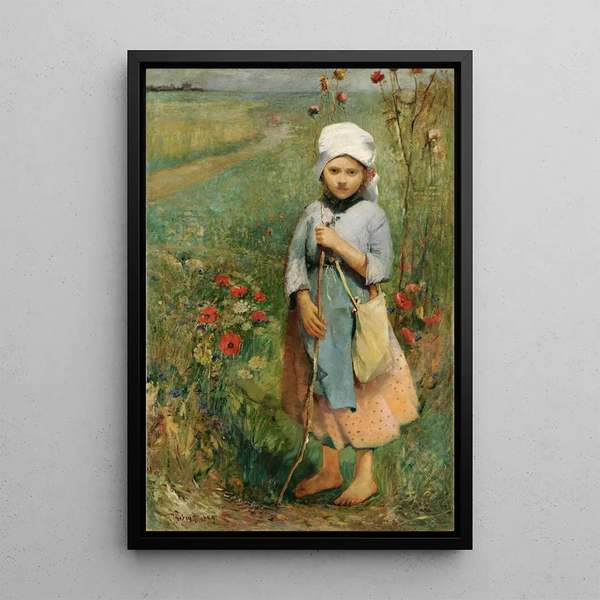 Ignc Ujvry - Shepherd Girl.webp