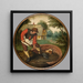 Det är för sent att fylla brunnen efter att kalven har drunknat - Pieter Brueghel den yngre — väggpresentation av konstverket