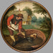 Det är för sent att fylla brunnen efter att kalven har drunknat - Pieter Brueghel den yngre — visat i en interiör