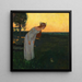 Det var en gång - Franz von Stuck — inramlat konstverk på väggen