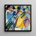 Improvisation 26 aviron - Wassily Kandinsky — inramlat konstverk på väggen