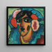den spanska Infanta - Alexej von Jawlensky — inramlat konstverk på väggen