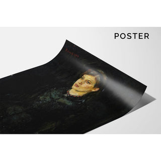 Inger in Black - Edvard Munch | Reproduction Tableau Décoration murale affiche copie
