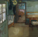 inomhus - Leo Putz — vy av konstverket