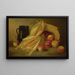 höststill Life - Irving Lewis Bacon — inramlat konstverk på väggen