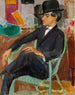 Jules Pascin Artist - Isaac Grünewald — vy av konstverket