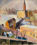 Riddarholmskyrkan - Isaac Grünewald — vy av konstverket