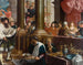 En festmåltid - Isaac Isaacsz — vy av konstverket