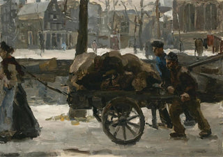 Isaac Israls - The Prinsengracht near the Noordermarkt Amsterdam.webp