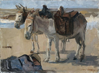Isaac Israls - Two Donkeys.webp