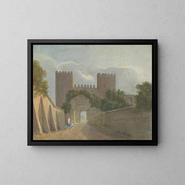 Arc de Drusus - Isaac Weld — inramlat konstverk på väggen