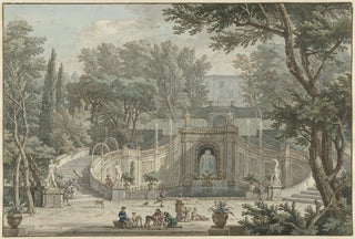 Isaac de Moucheron - View of the Garden of Villa dEste in Tivoli.webp