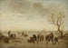 Patineurs sur glace - Isaac van Ostade — vy av konstverket